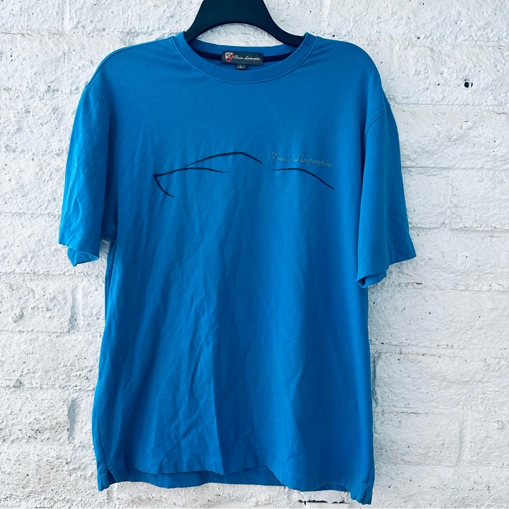 Corino Lamborghini shirt size L blue